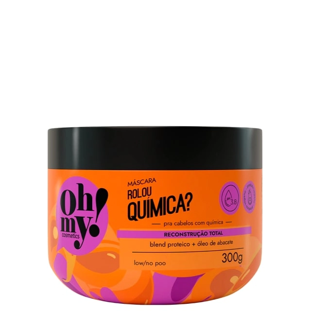 Masc.oh My 300ml Cabelos C Quimica Rolou Quimica