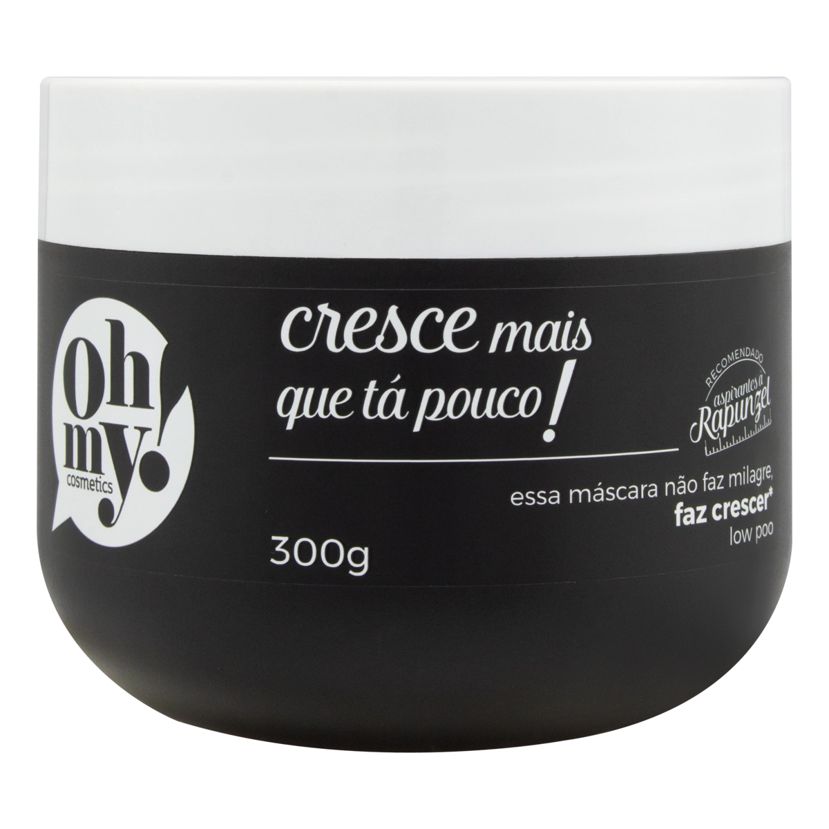 Máscara De Tratamento Oh My Cosmetics Cresce Mais Que Tá Pouco Pote 300g