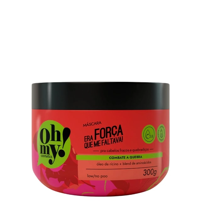 Máscara Oh My Era Força Que Me Faltava 300g