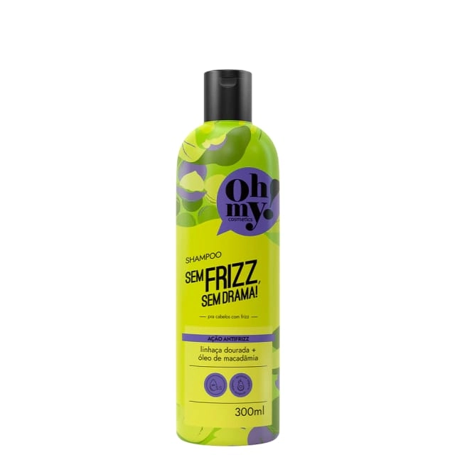 Shampoo Sem Frizz Sem Drama 300ml