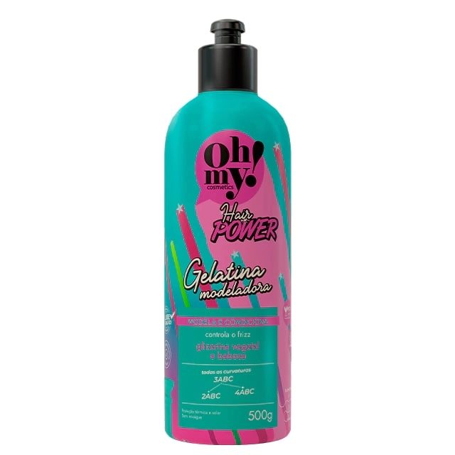 Gelatina Modeladora Hair Power Oh My 500g