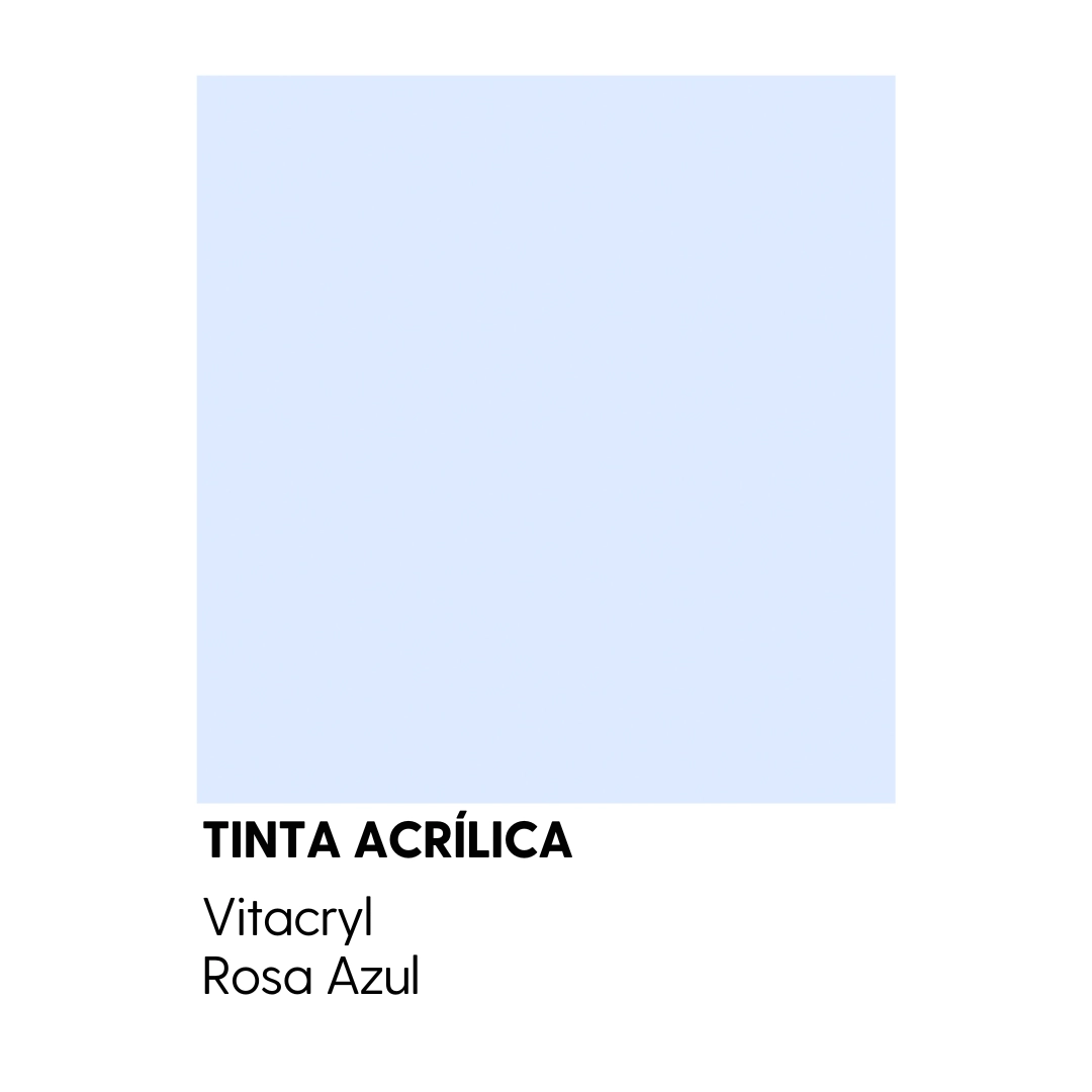 Tinta Emborrachada Acetinada Azuis - Rosa Azul - 3 6 Lts