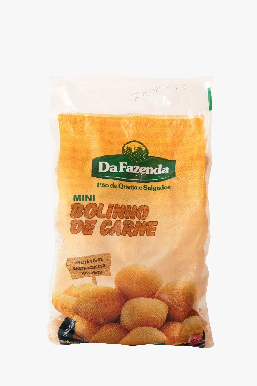 Mini Bolinho De Carne Da Fazenda 500g