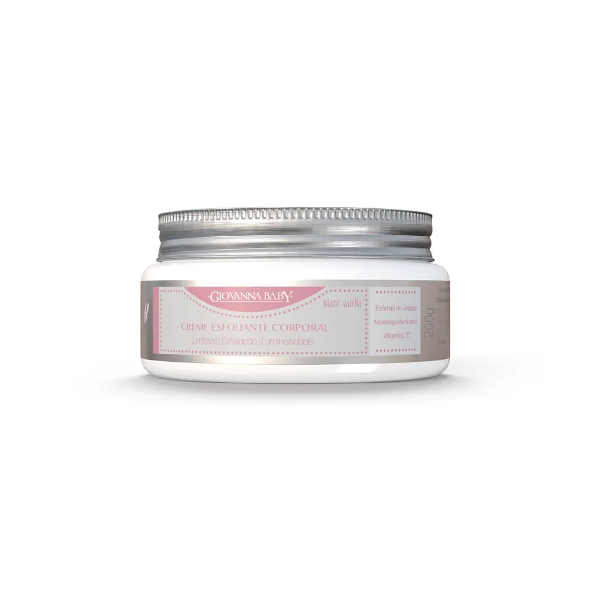 Creme Esfoliante Corporal Giovanna Baby Blanc Vanilla 200g