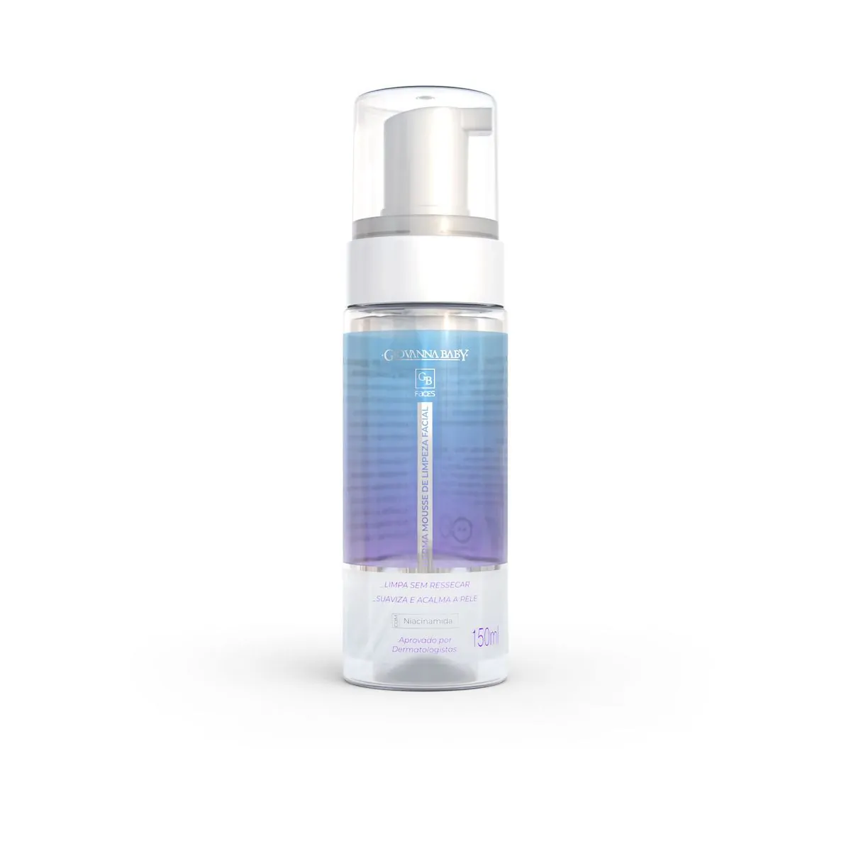 Mousse de Limpeza Facial Giovanna Baby 150ml