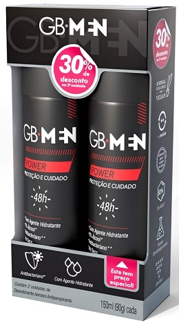 Des Aero Ant Giovanna Baby Pack C/2 Desc 30 Segunda 150ml Men Power
