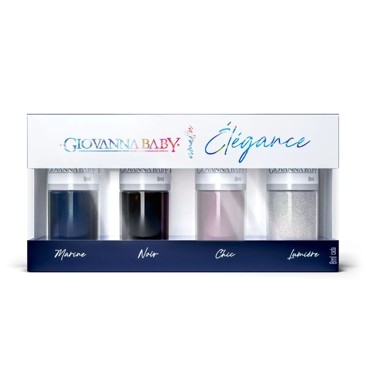 Kit 4 Esmaltes Giovanna Baby Elegance