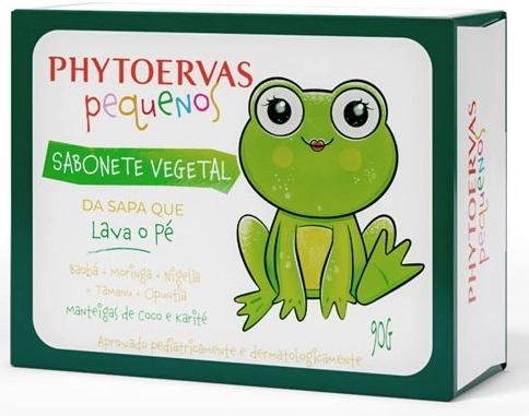 Sab Vegetal Phytoervas Pequenos 90g Kids Da Sapa Que Lava O Pe Mant Coco/ka