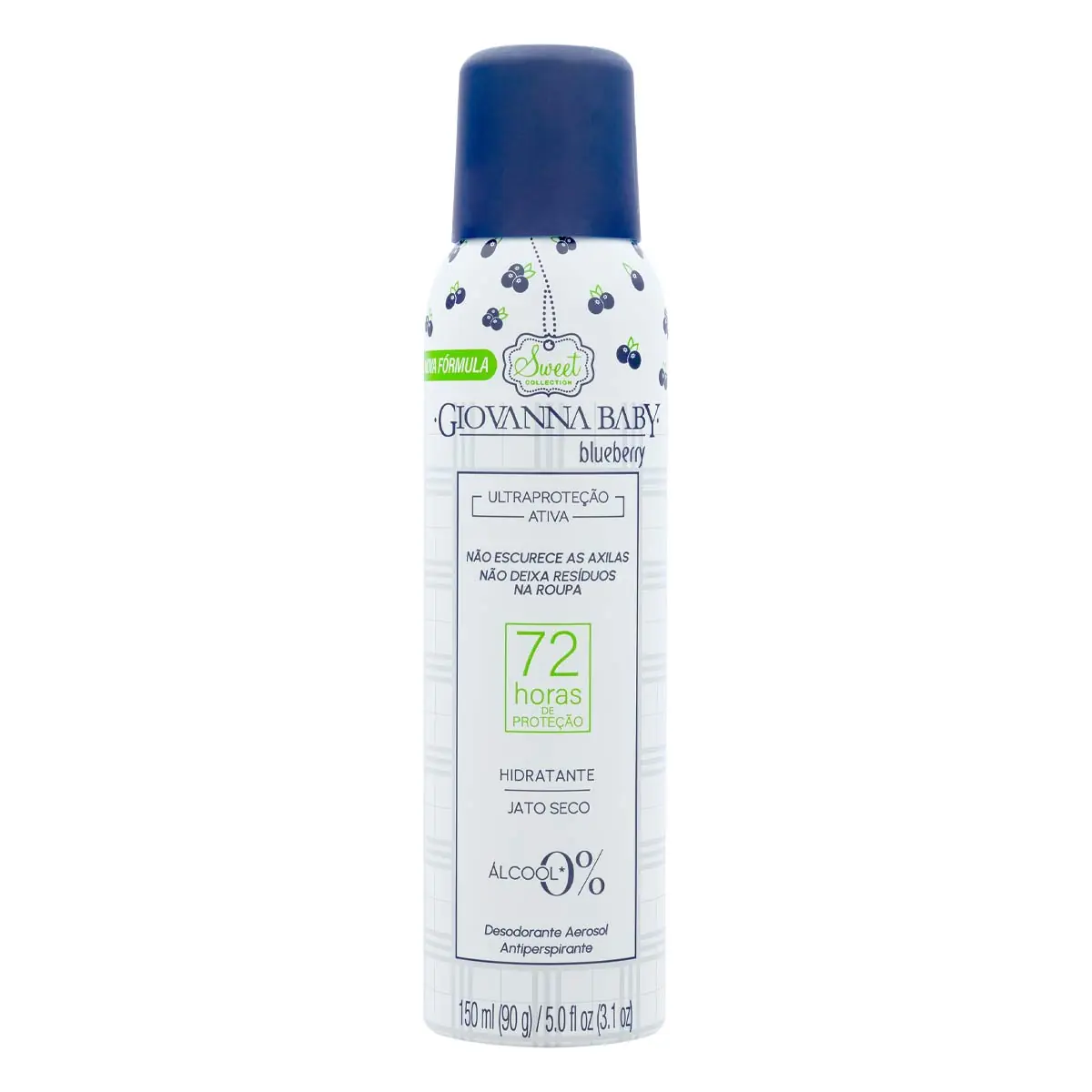 Des Aero Giovanna Baby 150ml Fem Blueberry 72hrs