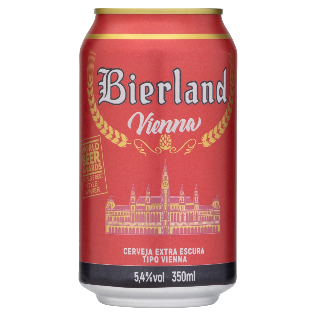 Cerveja artesanal Bierland Vienna Lager lata 350ml