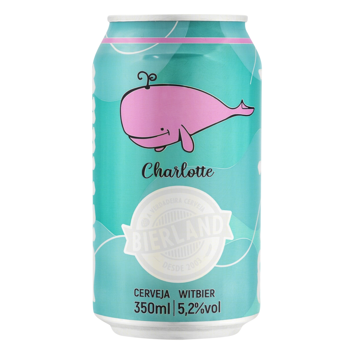 Cerveja Witbier Charlotte Bierland Lata 350ml