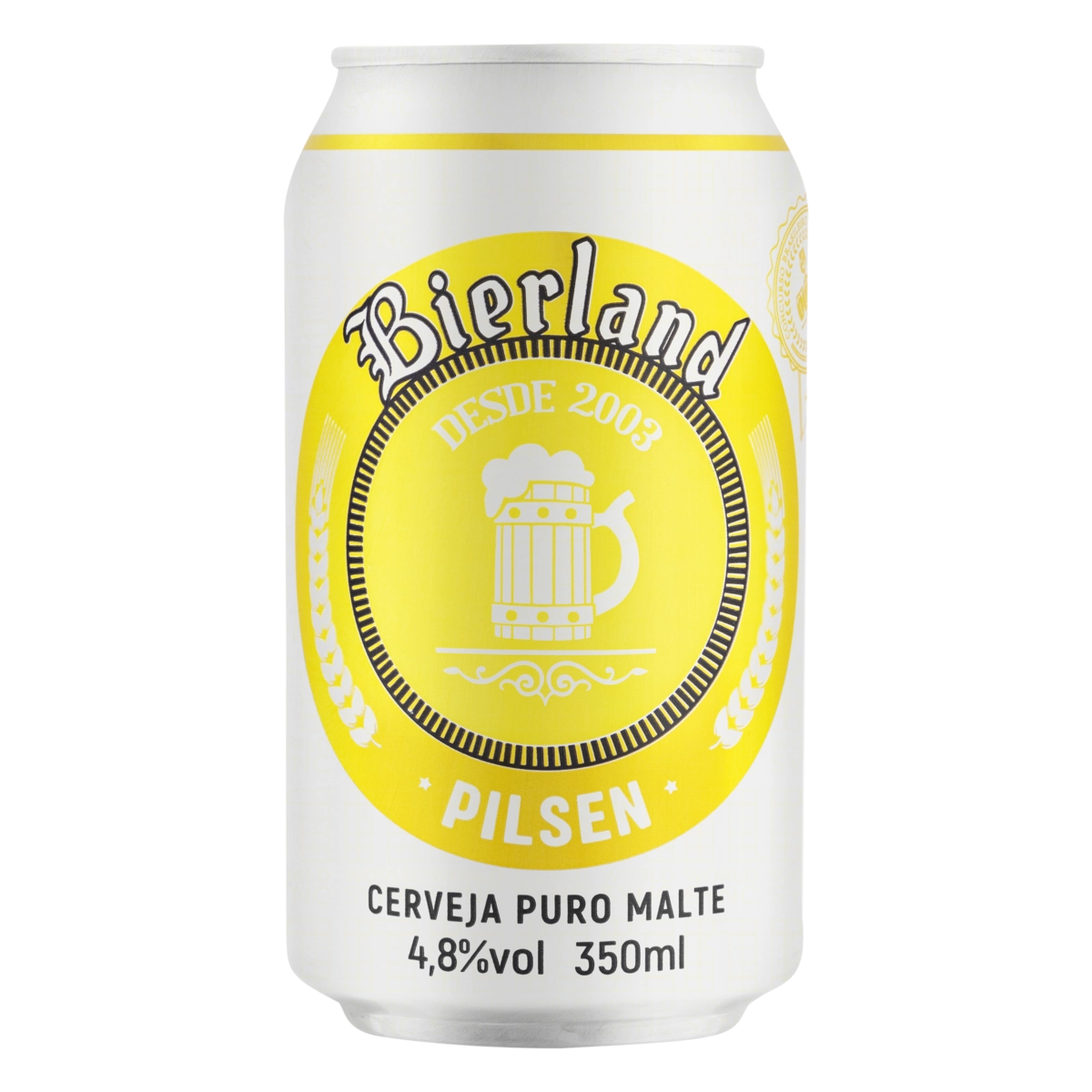 Cerveja Pilsen Puro Malte Bierland Lata 350ml