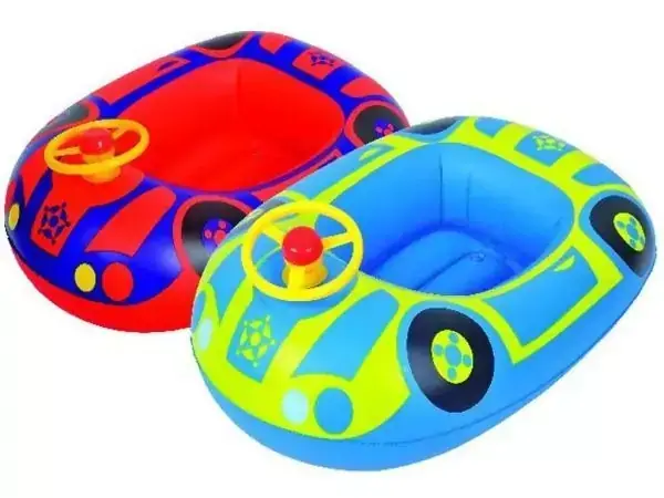Boia Inflavel Race CAR Kiddie Rider C/BUZINA