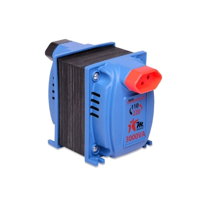 Transformador 3000va Azul Bivolt  Ipec