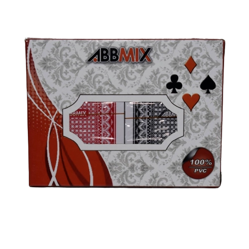 Baralho Abbmix 2x1 Rf Gubly 0790 Plastico