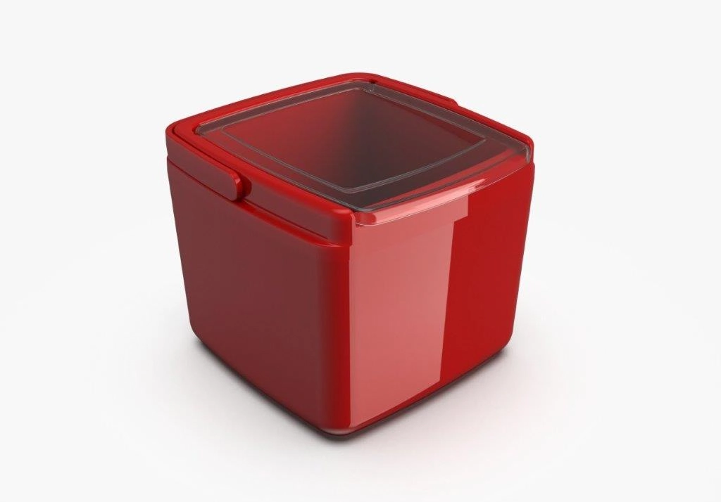 Porta Gelo Alaska 1,0l Vermelha Ref 71604