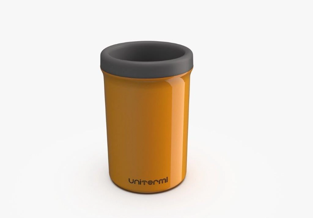 Porta Latas 350ml Amarelo Ref 71506
