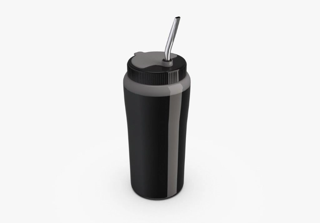 Copo Termico Terere Preto 0650ml