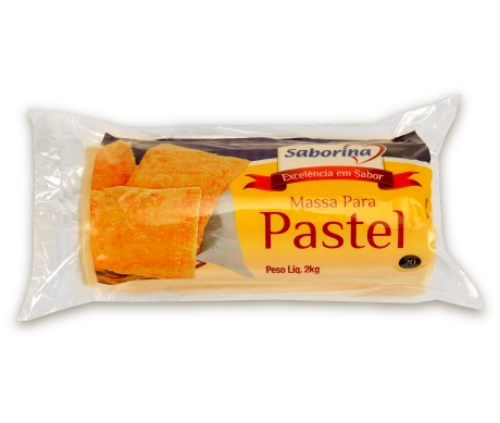 Massa Pastel Saborina Rolo 2 Kg