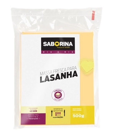 Massa B.saborina 500g Lasanha