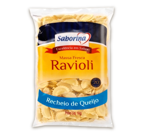 Massa B.saborina 1kg Ravioli Queijo