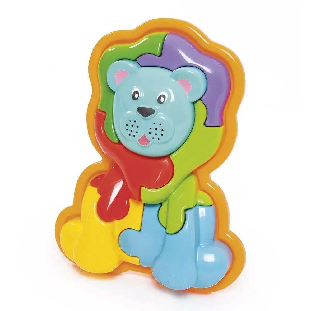 Animal Puzzle 3d Leao