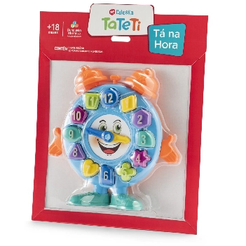 Relogio Didatico Ta Na Hora Ref.0859 Calesita