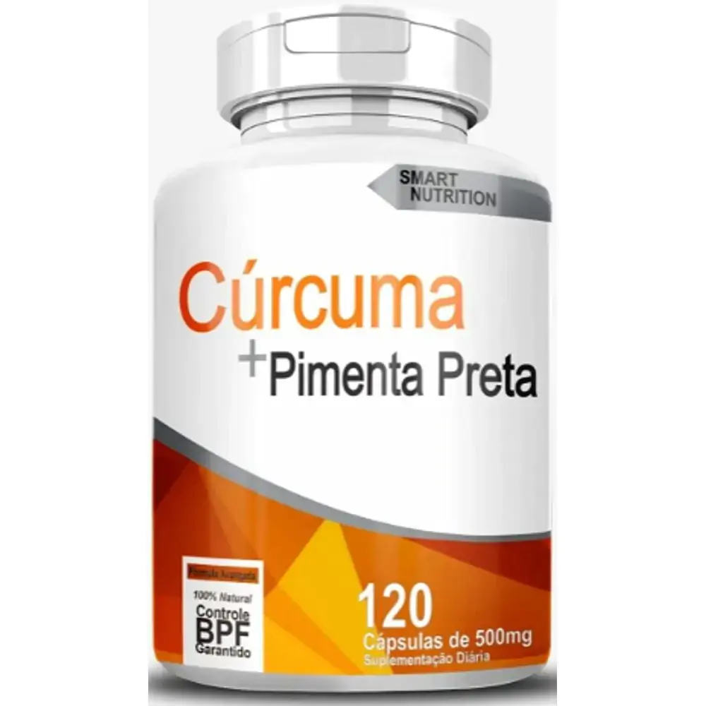 Cúrcuma + Pimenta Preta 500MG C/120 Cápsulas - 4 Elementos