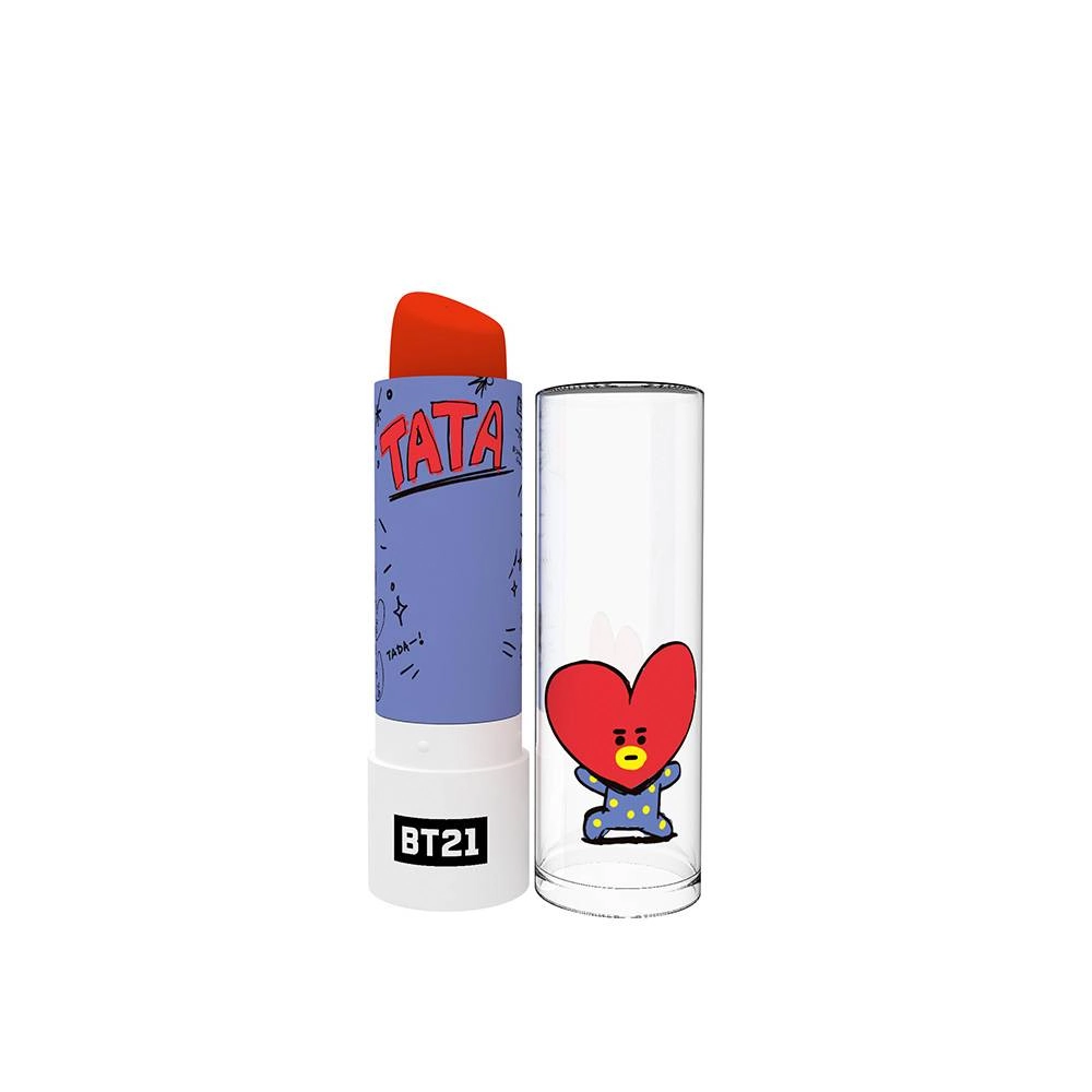 Batom Bt21 Bala Laranja Tata Cor Alien