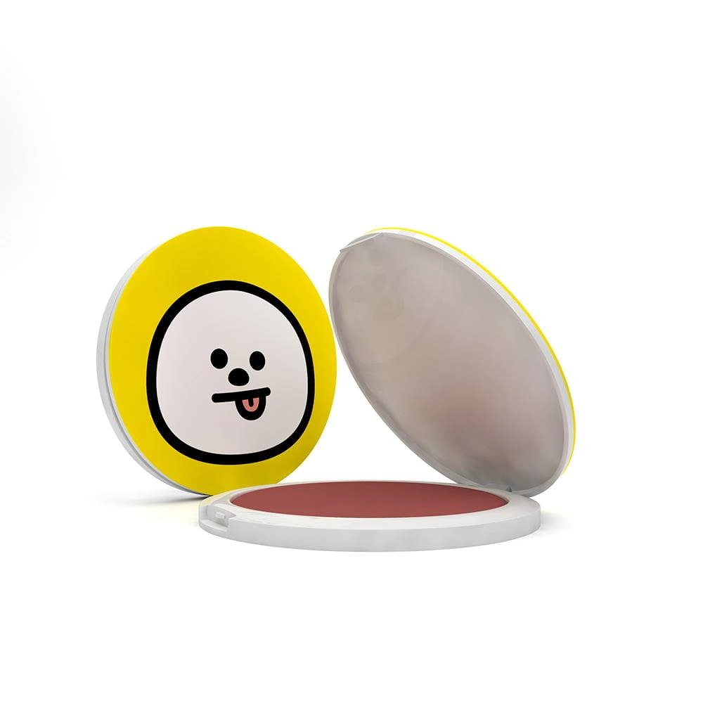 Blush Compacto Bt21 Marrom Chimmy Cor Pure At Heart
