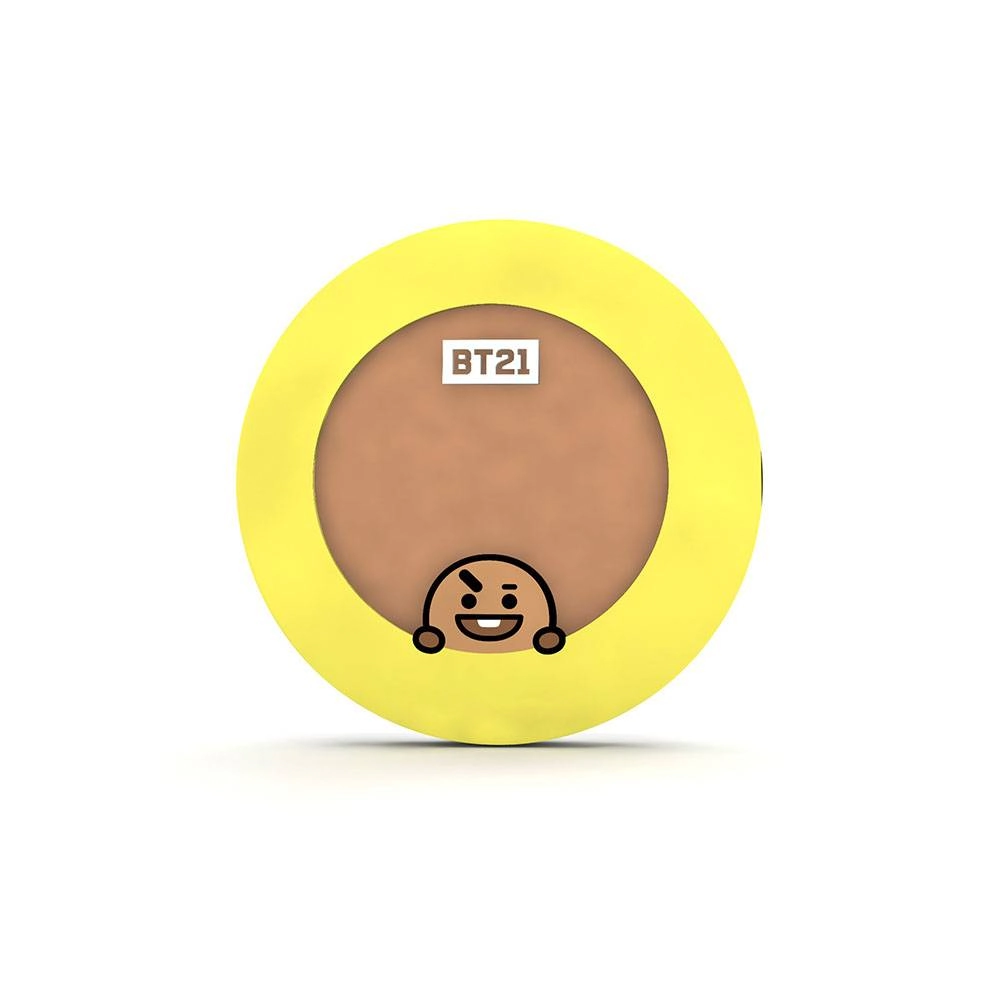 Iluminador Compacto Bt21 Dourado Escuro Shooky Cor Prankster