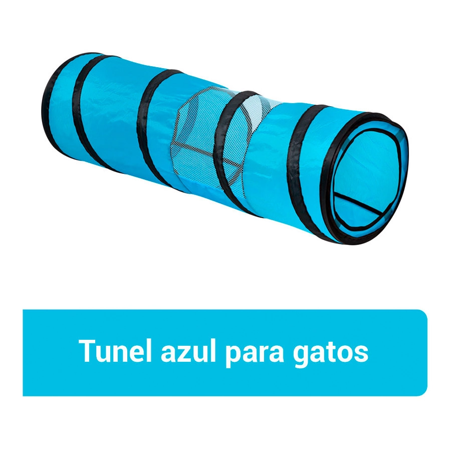 Brinquedo Gatos Túnel Fashion Em Tecido Cores Sortidas Bom Amigo