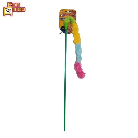 Varinha Para Gatos Minhoca