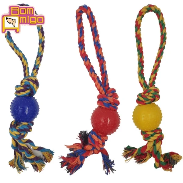 Brinquedo Dog Corda Bolinha 8cm