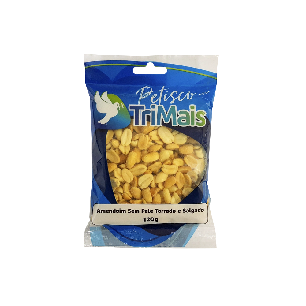 Amendoim Trimais 120g Torrado Salgado S/p