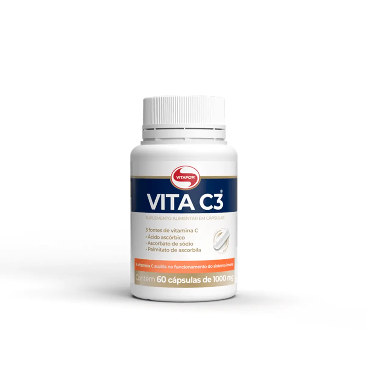 Vita C3 Vitamina C - 60 Cáps Vitafor