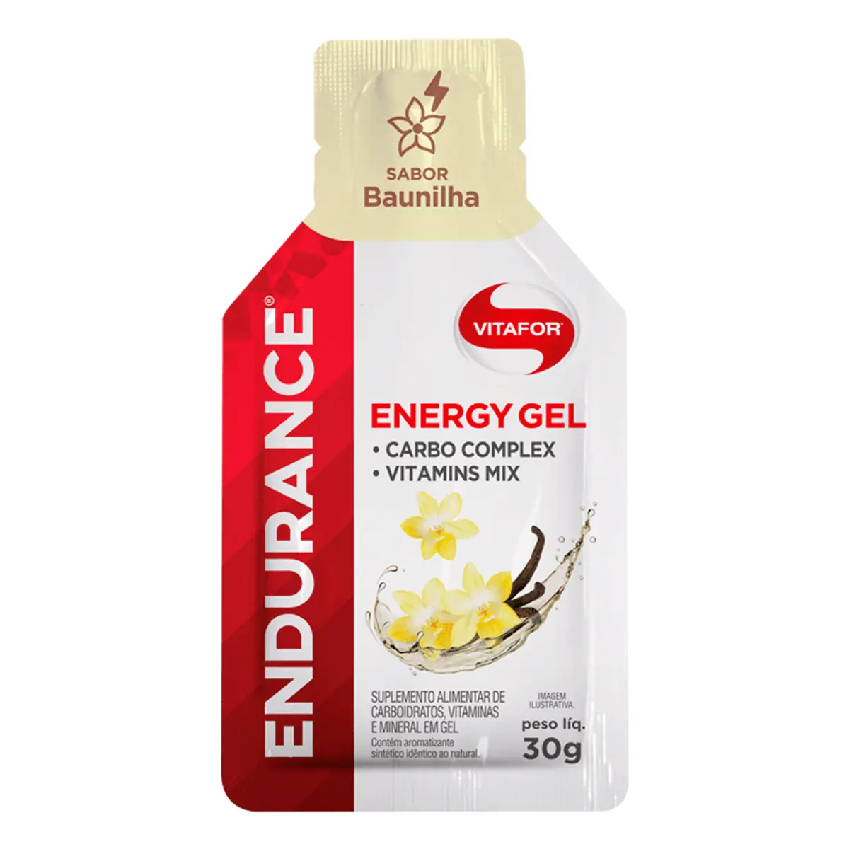 Endurance Energy Gel Baunilha Vitafor 30g