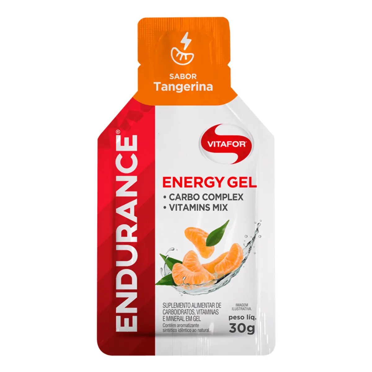 Endurance Energy Carboidrato em Gel Tangerina Vitafor 30g