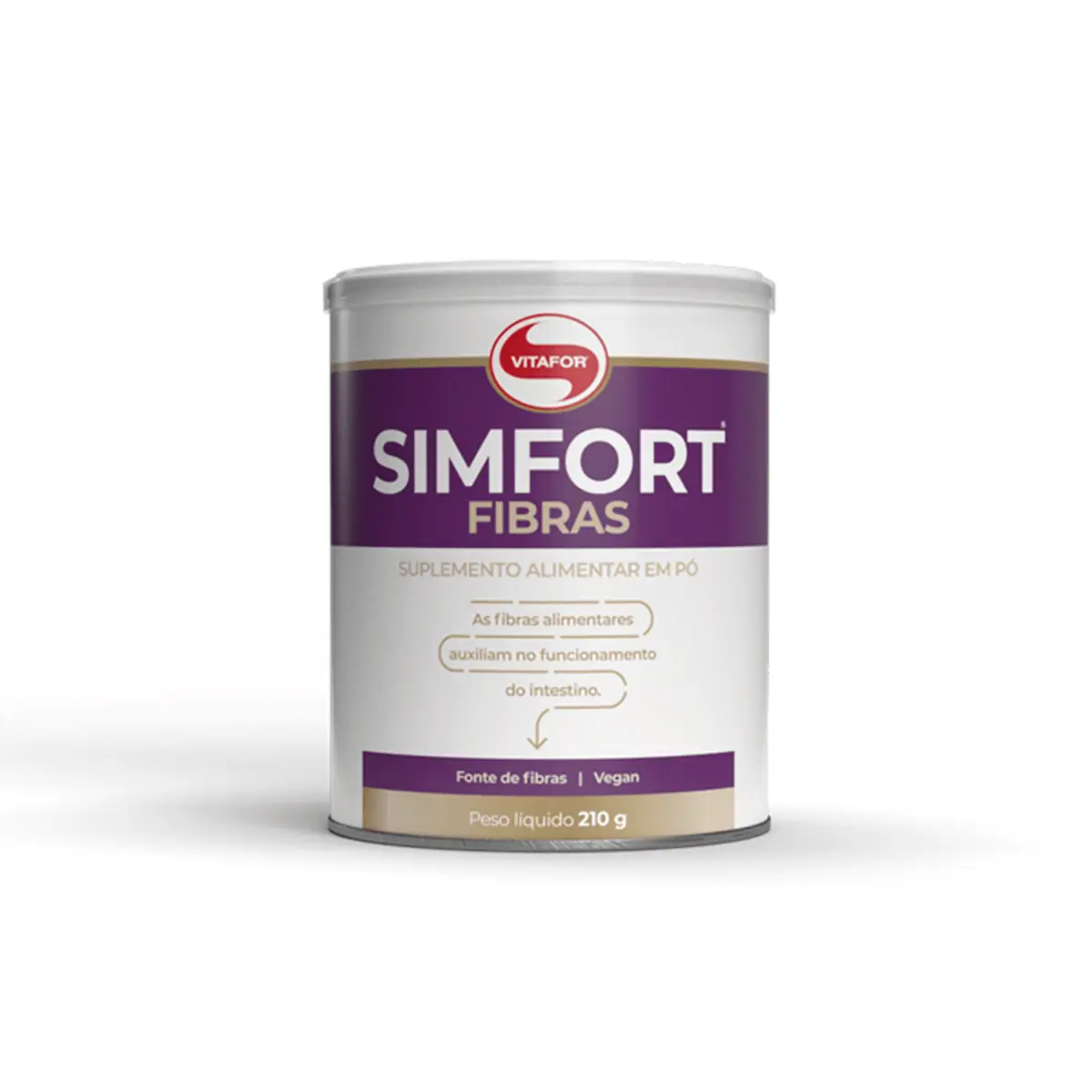 Simfort Fibras Probiótico com Fibras Vitafor 210g