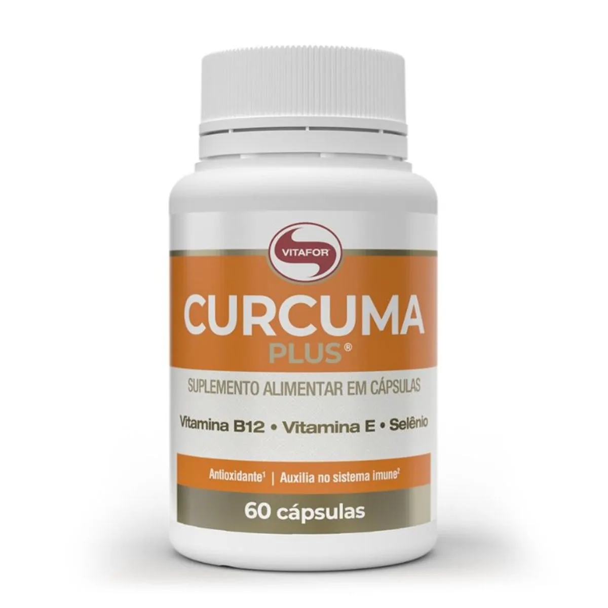 Curcuma plus Vitafor 60 cápsulas 500mg