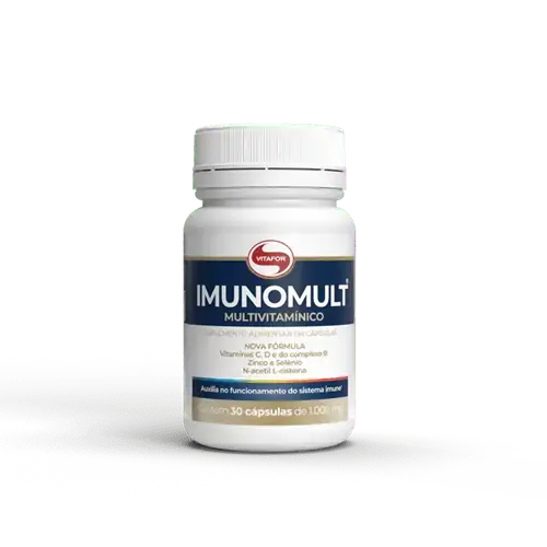 Imunomult Multivitamínico Vitafor 30 Cápsulas