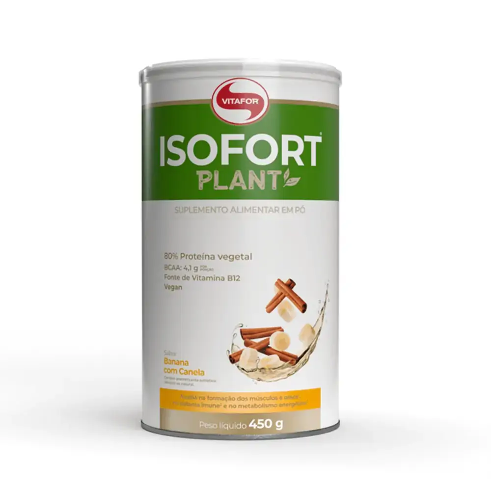 Vitafor Isofort Plant Banana/canela 450g