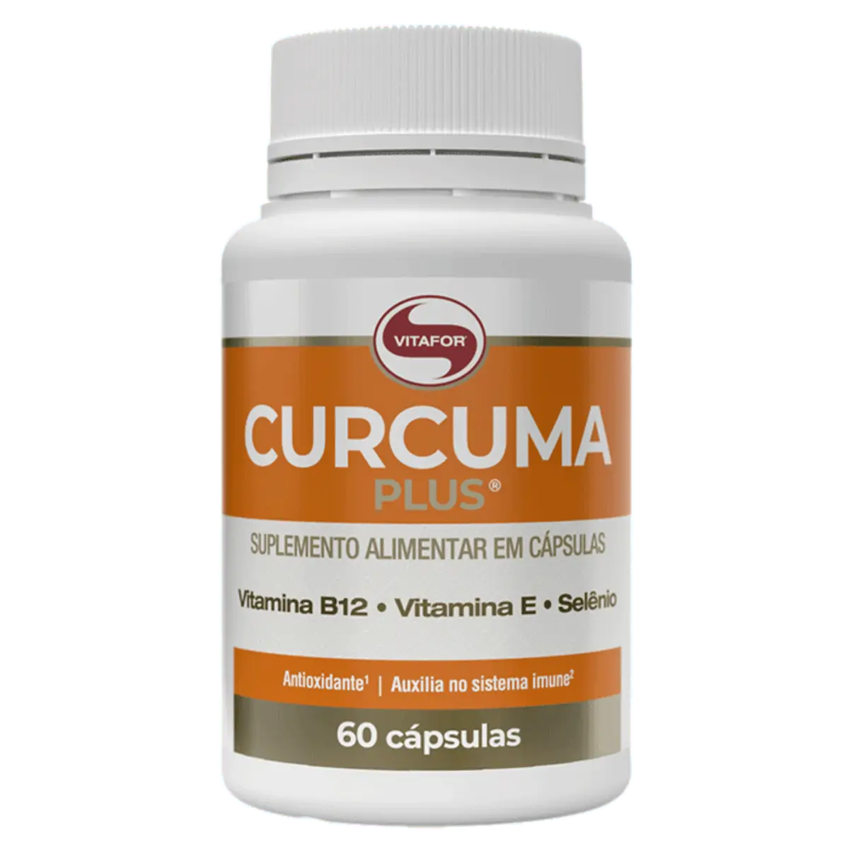 Suplemento Alimentar Vitafor Cúrcuma Plus 60 Cápsulas