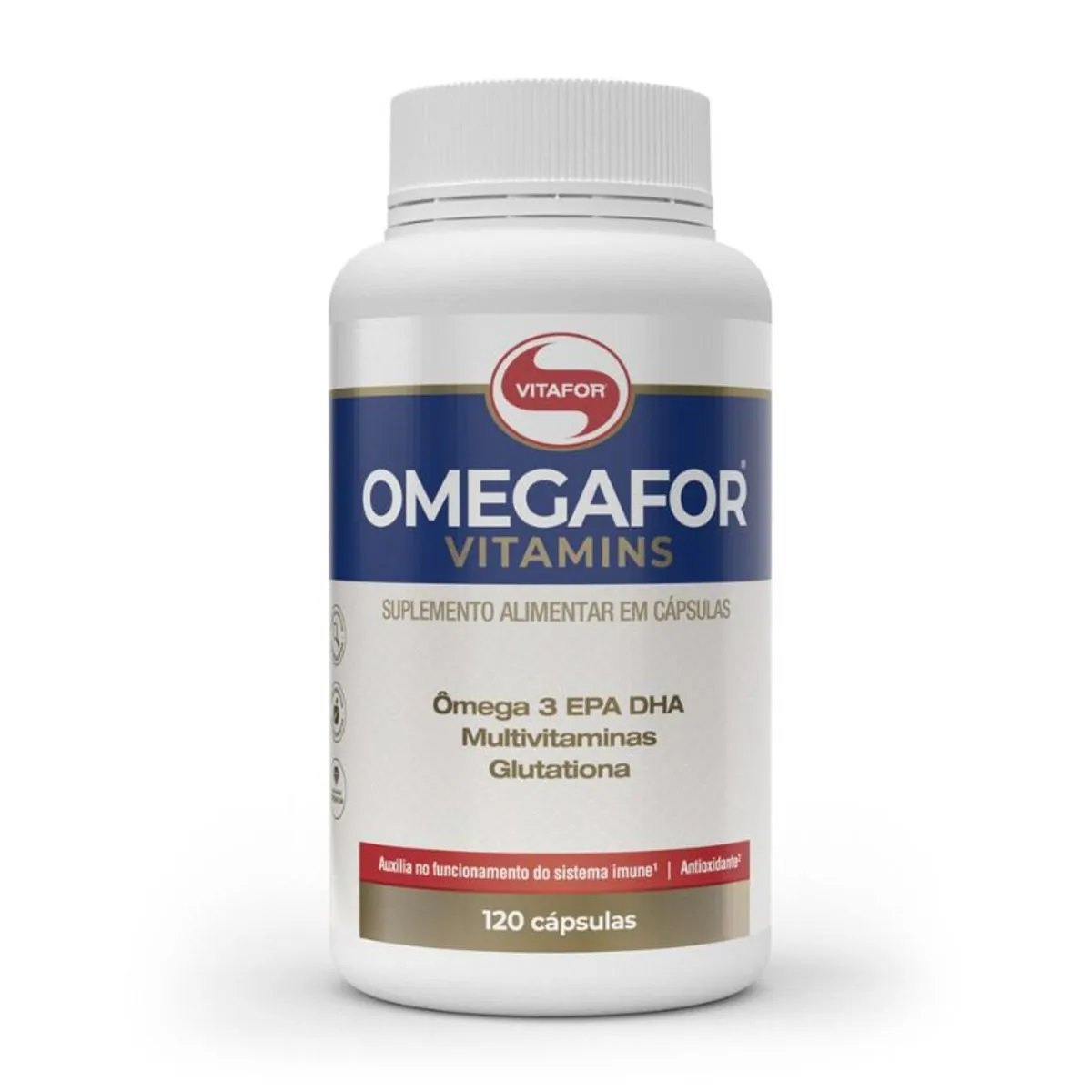 Omegafor Vitamins Vitafor 120 Cápsulas