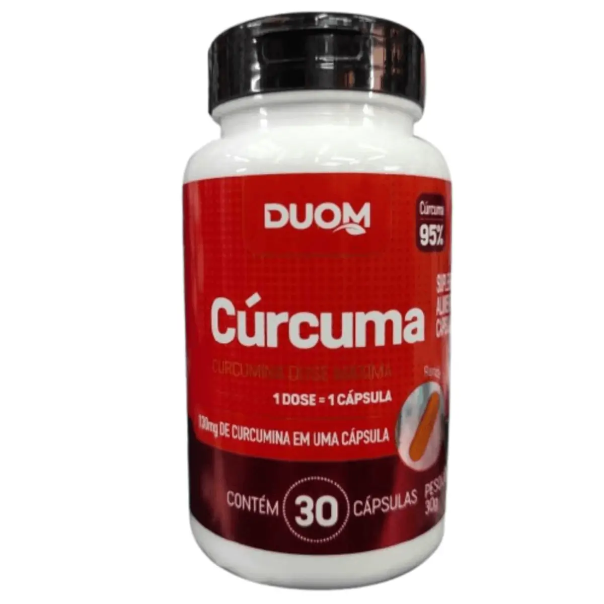 Cúrcuma Dose Máxima C/30 Cápsulas - Duom