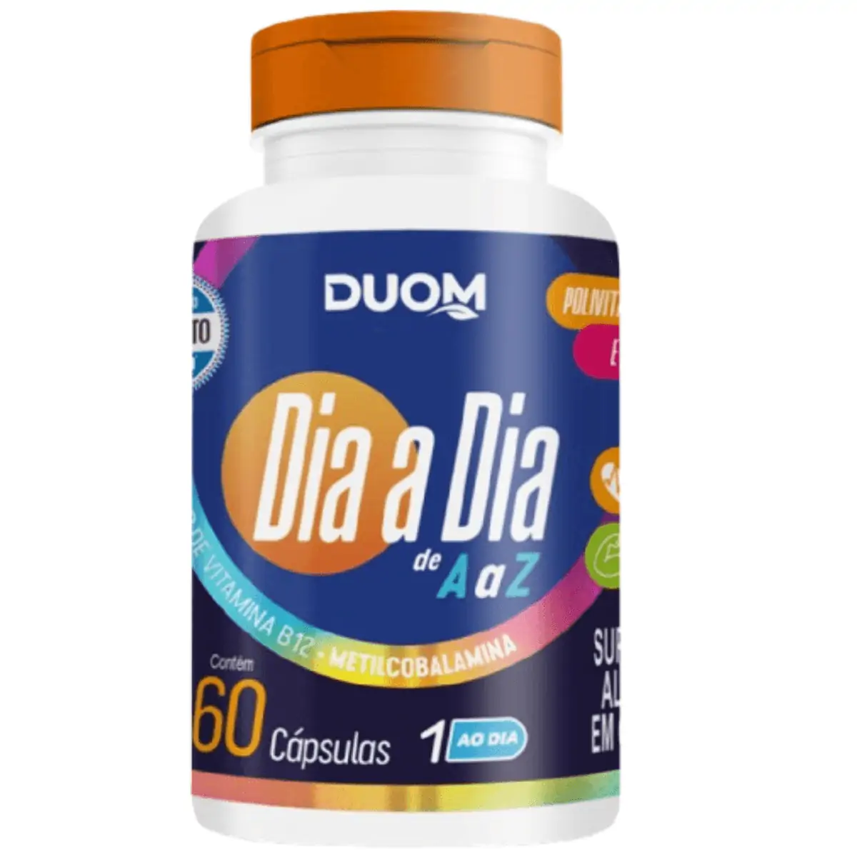Dia a Dia de A a Z C/60 Cápsulas - Duom - Dia a Dia de A a Z C/60 Cápsulas - Duom