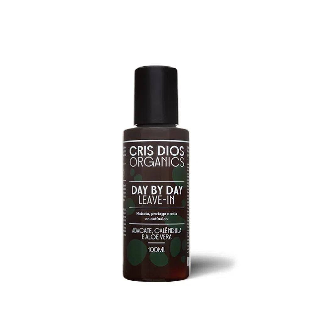 New Finalizador De Penteado Leave In Day By Day Para Uso Diã¡rio 100ml Cris