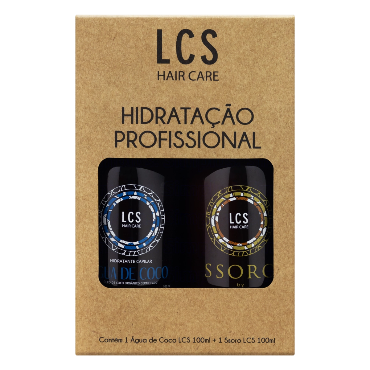 Kit Hidratante Água de Coco Orgânico + Ssoro by Mercedes Dios LCS 100ml Cada