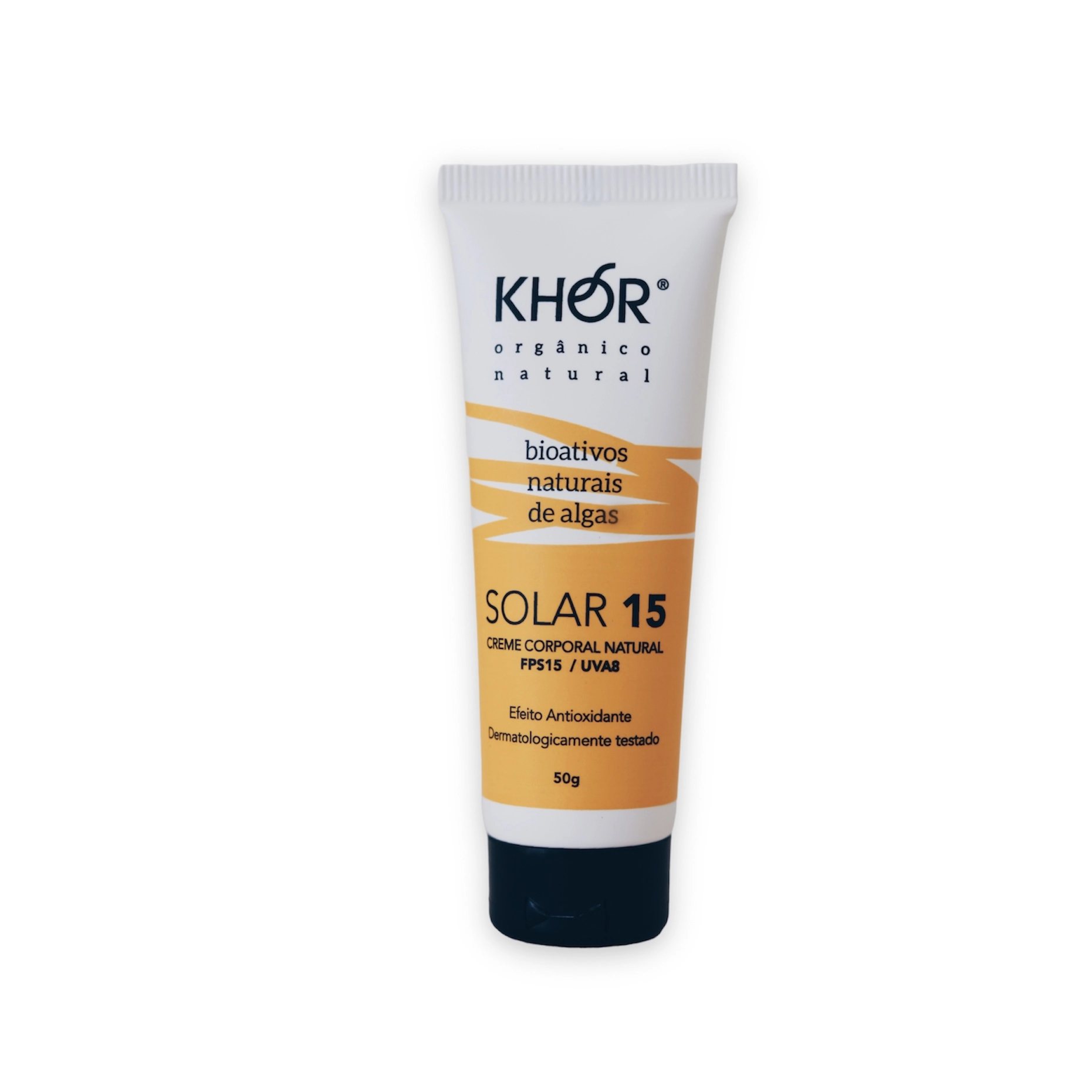 Protetor Solar Natural Facial E Corporal Fps 15 Uva 8 – 50g – Khor