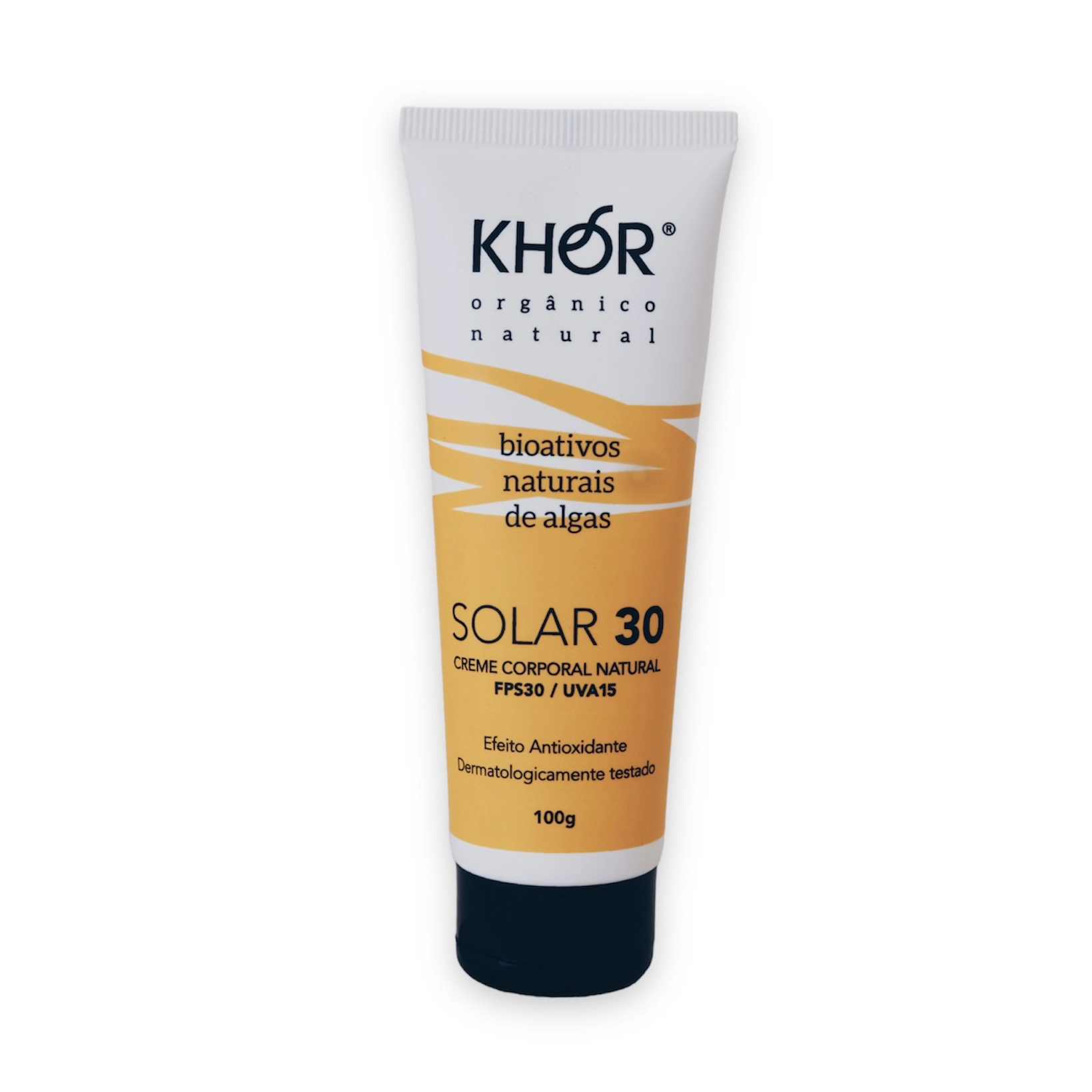 Protetor Solar Natural Facial E Corporal Fps 30 Uva 15 100g – Khor Cosmetics